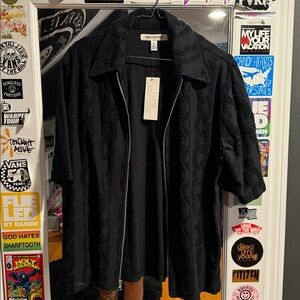 Urban Outfitters Chain Zip Shirt